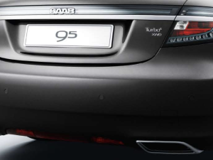 Saab 9-5 NG 2010 tot 2012 uitlaat